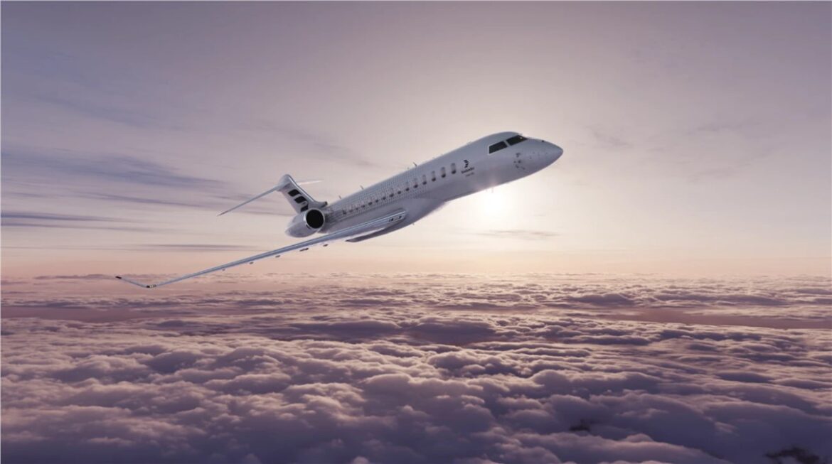 Bombardier Global 8000, fastest business jet Mach 0.95, EASA certified business jet, ultra long range aircraft 8000 NM, Global 8000 cabin features, business aviation innovation, long range jet performance, Bombardier flagship aircraft, global business jet connectivity, advanced business aviation technology